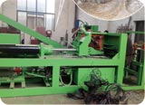 Double hook tire wire drawing machine 