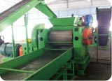 Double hook tire wire drawing machine 